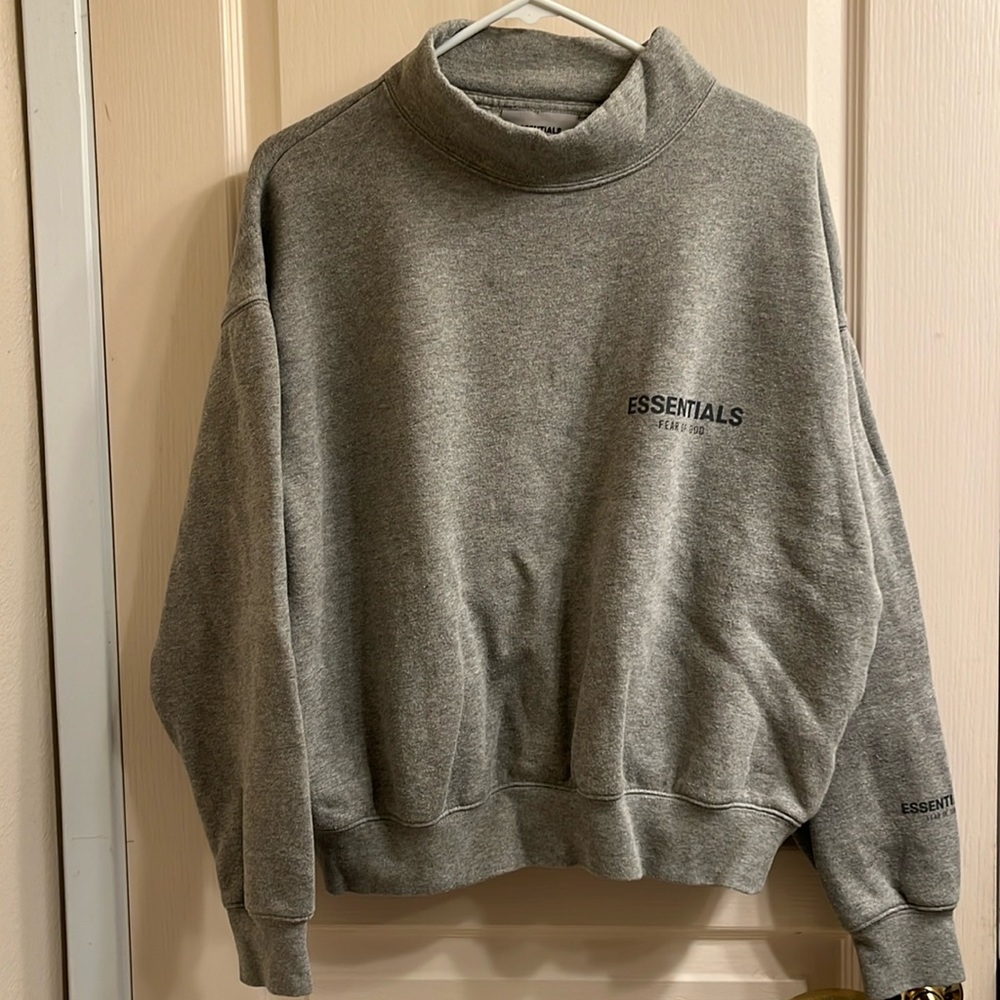 Essentials Fear of God mockneck pullover, xxs